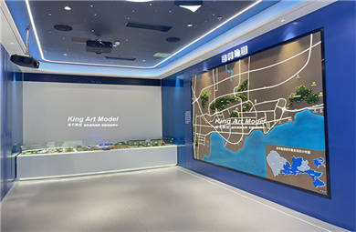 深圳路橋集團展廳模型